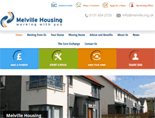Tablet Screenshot of melville.org.uk